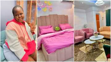 Hardworking: Lady finally moves out of parent's house, rents and furnishes her apartment to great taste, many react