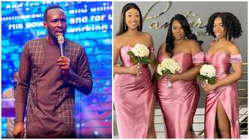 "Some bridesmaids entice grooms with their outfits, be vigilant" - Pastor Elvis to brides