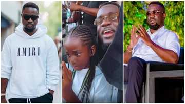 She get fashion sense: Sarkodie's daughter gives him fashion advice like an expert, her accent in video causes stir