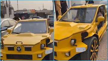 Kantanka builds 'Buggati-like' vehicle, video of car impresses many