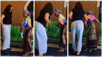 Mother in-law shows son's wife pepper, beats her thoroughly in waist dance, video causes stir online