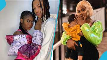 Yaa Jackson's baby daddy loses his cool on her in video as she demands respect