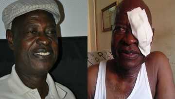 ECG disconnects blind veteran actor William Addo over GHC5,000 debt; speaks sadly in new video