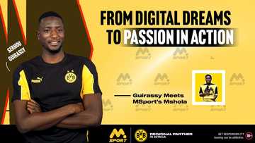 MSport's MShola meets Serhou Guirassy: from digital dreams to passion in action