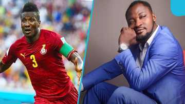 Funny Face: Asamoah Gyan hails and blesses embattled Ghanaian comedian: "He is reborn"