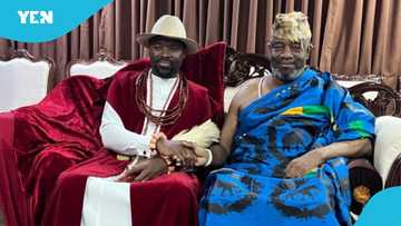Olu of Warri pays historic courtesy call on Ga Mantse