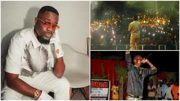 Sarkodie drops throwback photos telling music journey, many fans react: Don't forget the hunger
