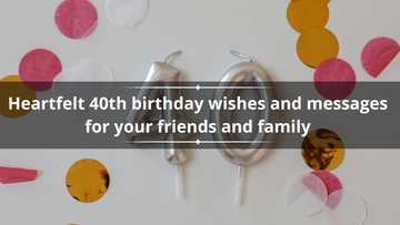 100 heartfelt 40th birthday wishes and messages for your friends and family