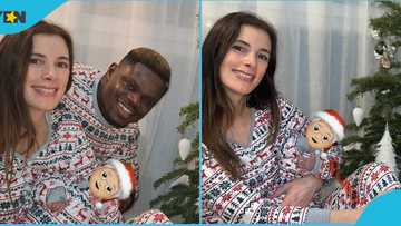Freezy Macbones celebrates Christmas with partner and newborn son in Paris, photos evoke joy