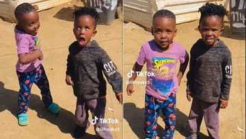 Video of 2 children displaying electrifying amapiano moves in public evokes joy, peeps left in awe