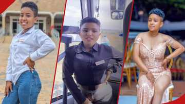 Pretty bus attendant goes viral for her beauty on TikTok, men gush over her as video emerges