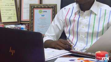 Top 'sakawa boy' Nana Wan opens expensive supermarket in Accra (video, photos)
