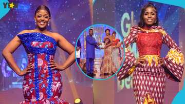 2023 Ghana's Most Beautiful: Sung-Suma wins best-dressed award as 16 contestants model in stunning African print gowns