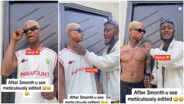 King Promise lookalike teaches Kidi lookalike how to be a good doppelganger in video