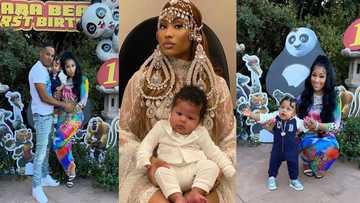 Nicki Minaj shows off beautiful Kung Fu Panda-themed party she threw on son's 1st birthday