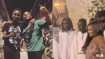 Manager of King Promise ties knot with girlfriend in beautiful video; top celebs attend
