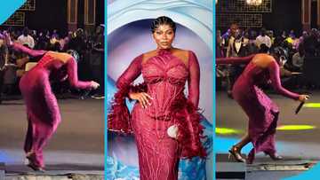 Sefa explains why she nearly fell on stage at RNAQ's 40th birthday bash: "My ankles were clocked out"