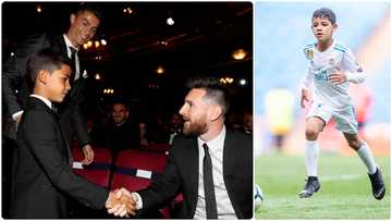 How Ronaldo's son didn't recognise Lionel Messi because he looked too short to be him