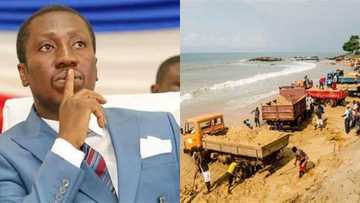 Tidal waves: I am sorry for the photo claiming sand-winning was happening in Keta - Afenyo Markin