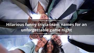 100 Hilarious funny trivia team names for an unforgettable game night