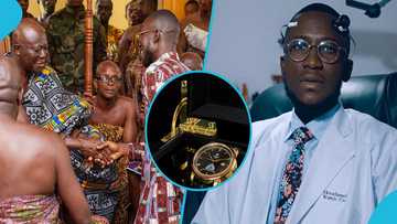 Patrick Amofah: Meet the CEO of Warrior King Watches who crafted a gold watch for Otumfour