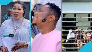 Nana Agradaa’s ‘son’ breaks down in tears after footage of her current condition went viral, video