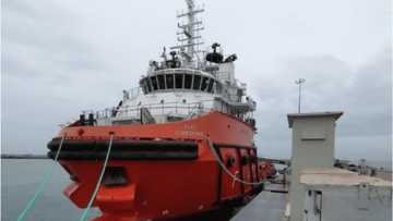 MV Flat Confidence: Ghana's first owned marine vessel arrives in the country