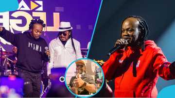 Nana Acheampong looks a decade younger as he arrives in Ghana for Daddy Lumba's funeral