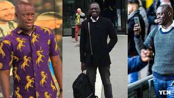 Top Ghanaian journalist Michael Oti Adjei drops first photo of his all-grown son