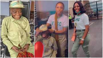 Lovely moment lady celebrates her grandma & wears the woman her NSS Khaki