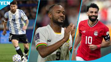 2026 FIFA WC Qualifiers: Jordan Ayew, Messi, Salah among top 27 goal-scorers