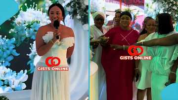 Ohemaa Afia Kobi Prempeh praises Mampong Queenmother on her 50th birthday, video stirs emotions