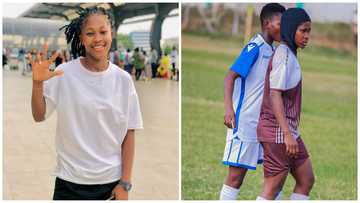 Female Ghanaian footballer who was 1st to start wearing hijab wins scholarship in US