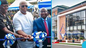 Vice President Bawumia commissions ultra-modern police shop in Accra