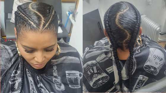 60+ stunning two braids hairstyles to spruce up your look - YEN.COM.GH
