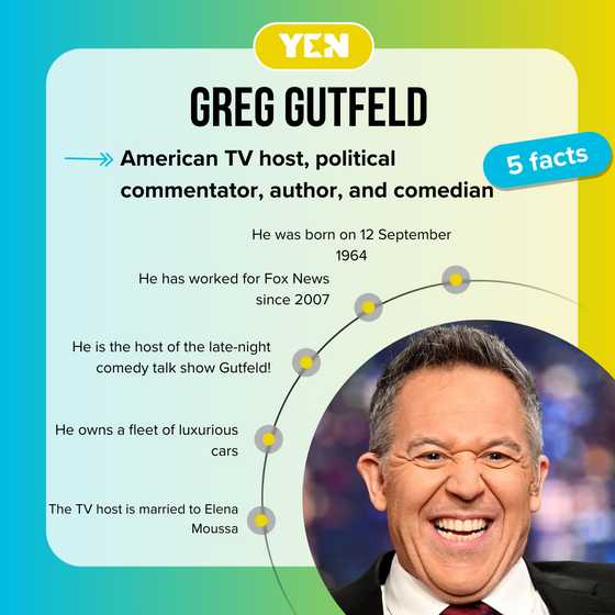 Greg Gutfeld's net worth: A look at the Fox News icon's wealth - YEN.COM.GH