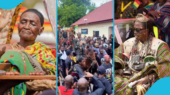Asantehemaa Funeral: Kwaku Bonsam Dances on Horseback With Never-Worn ...