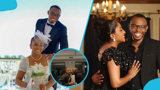 Anita Akuffo and Husband Opoku Sanaa Melt Hearts With Romantic Train ...