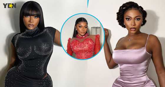 S3fa: Ghanaian Musician Flaunts Her Voluptuous Figure In Red Glittering ...