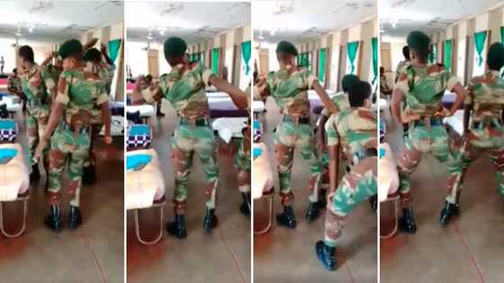Viral video of saucy military babes shaking what their mommas gave them catches attention of many