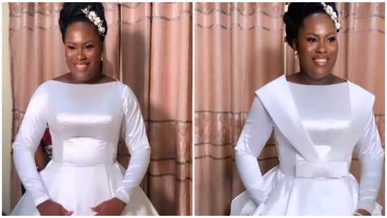 You won’t have to miss your phone: Wedding dress with pockets wows fashion lovers