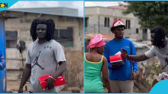 Ghanaian mason fumes as girlfriend he rented a salon for cheats, video evokes sadness