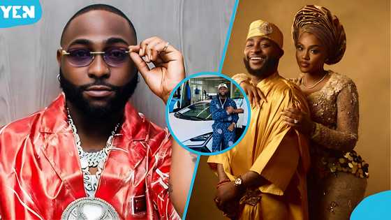 Davido buys over $600k Lamborghini Revuelto ahead of his white wedding, photos stir reactions