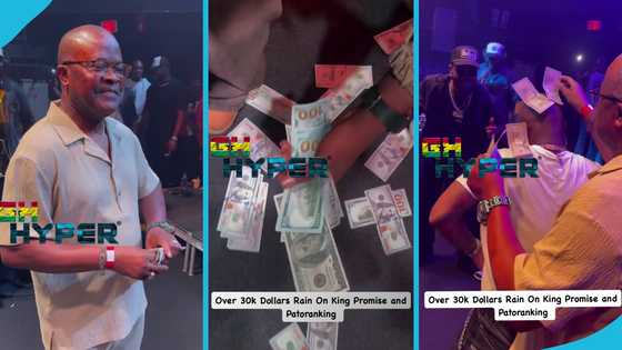Nigerian man sprays over $30k on King Promise and Patoranking at concert, video excites fans