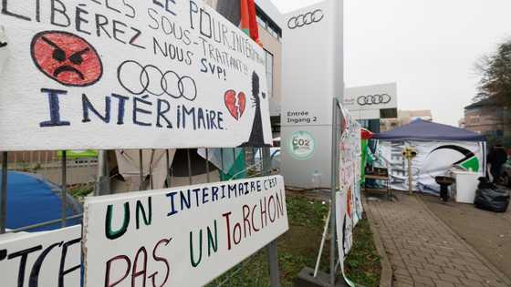 Audi Brussels shuts down as Europe's auto woes deepen