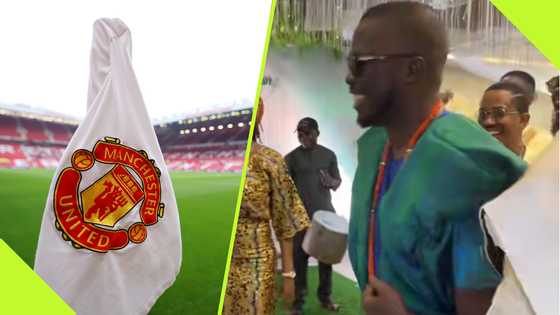 Nigerian groom denounces love for Man United as condition to marry his bride