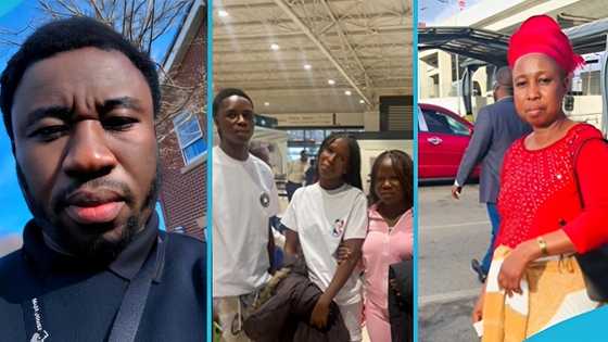 Ghanaian man relocates his entire family, mother, brothers and sisters, abroad