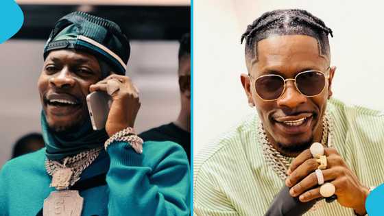 Shatta Wale: Lady sprays DJ with cash after he played Dem Confuse, Fans react