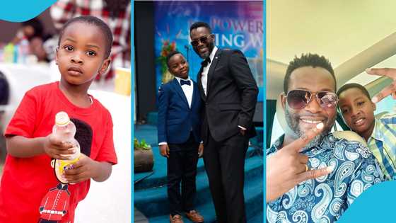 Adjetey Anang celebrates son's 11th birthday with heartwarming photos