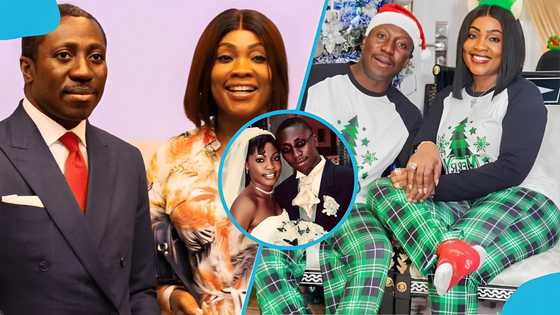 Rare throwback photo of Afenyo-Markin and his wife from their wedding emerges